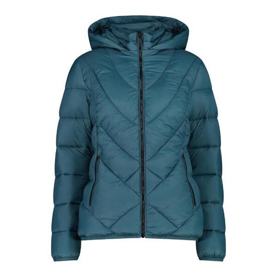 Doudoune à capuche pressionnée femme CMP