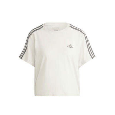 adidas Damen T-Shirt Essentials 3S Crop-Top