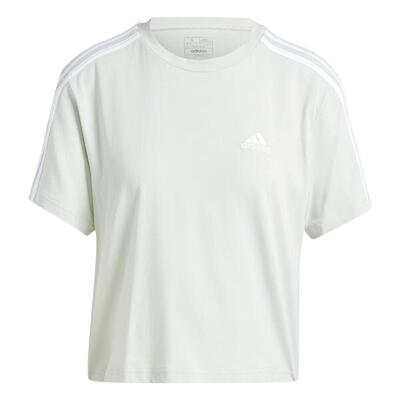 adidas Damen T-Shirt Essentials 3S Crop-Top