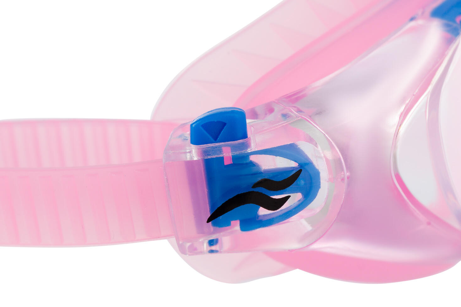 Okulary pływackie dla dzieci do pływania na basen różowe AQUA SPEED 5/6