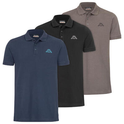 Kappa Herren Polo VELEOT 3 Polo Shirt 3er-Pack s/s 707408