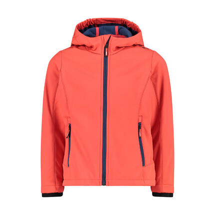 Vestes Softshell Enfants, Unisexe - CMP Kid SoftShell Jacket - Blue/Topazio