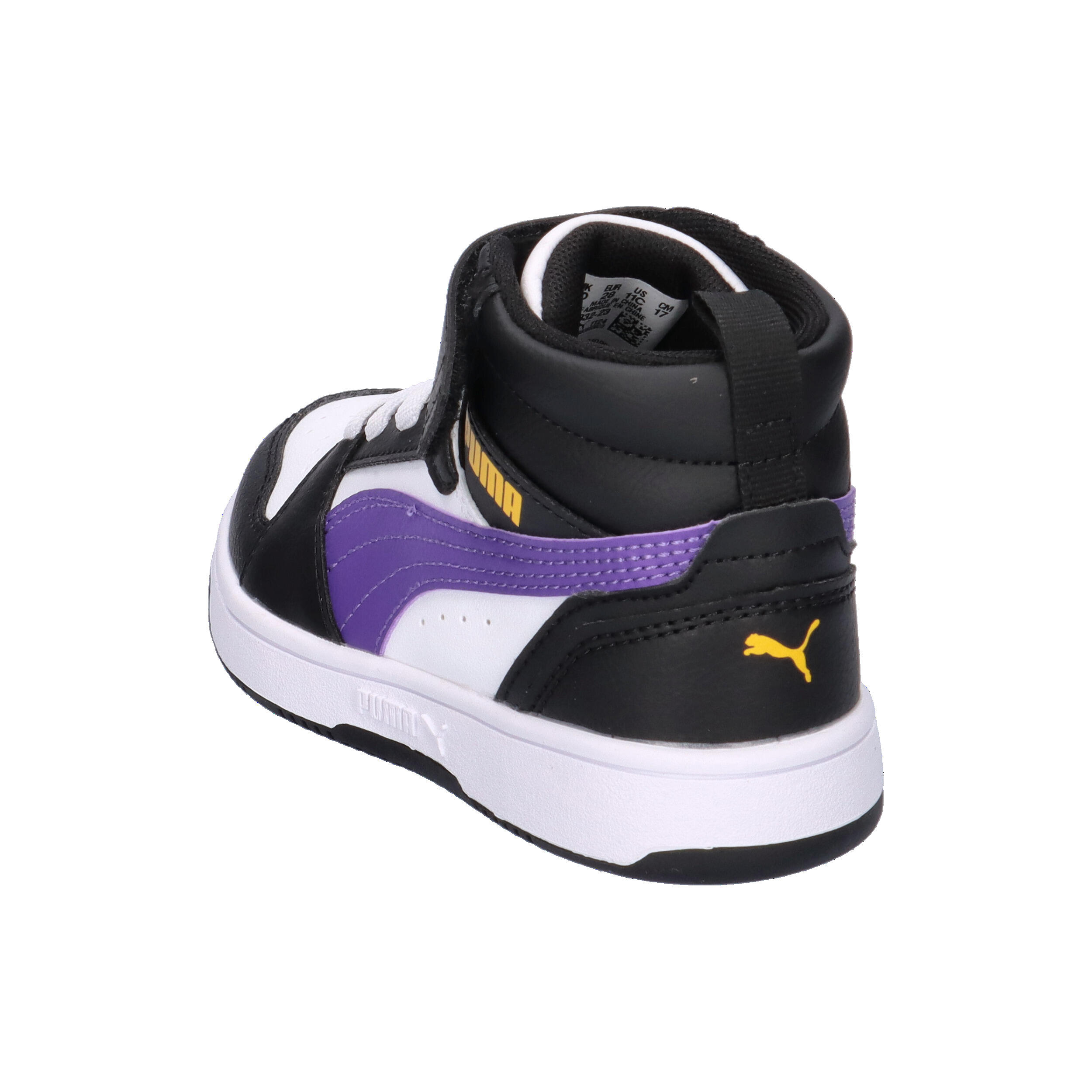 Puma Kinder Sneaker Rebound V6 Mid AC+ PS 393832 12/15