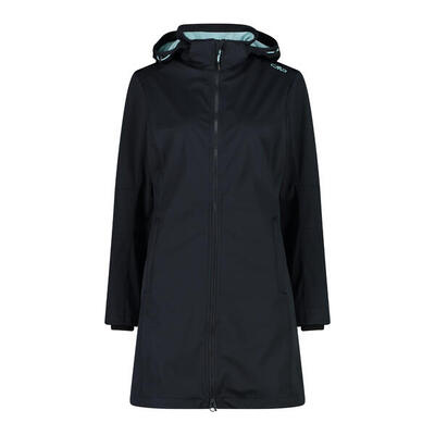 Dames parka met rits en capuchon cmp