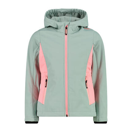 Vestes Softshell Enfants, Unisexe - CMP Kid SoftShell Jacket - Blue/Topazio
