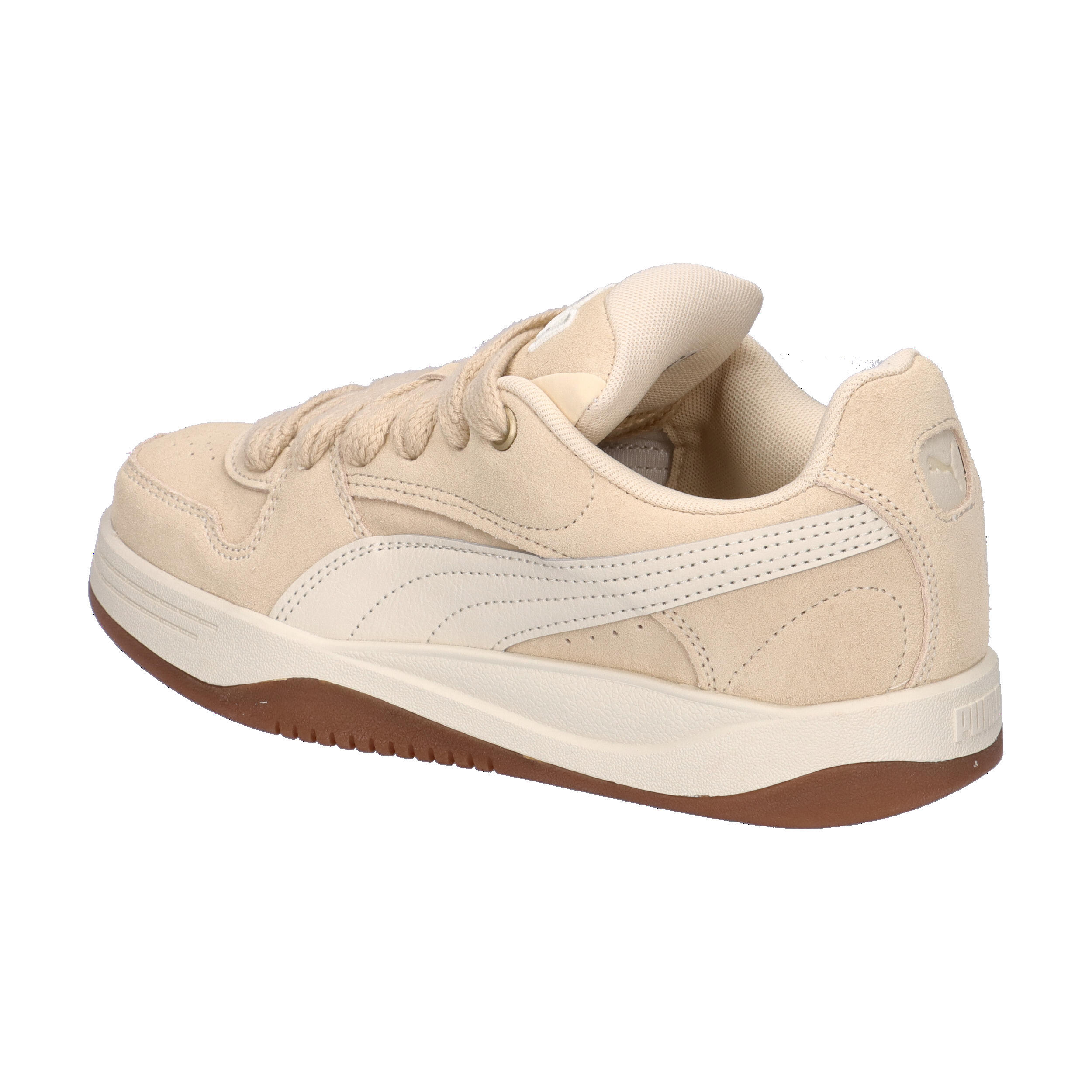 Baskets Puma Modèle Park Luna Sd Couleur Beige 3/7