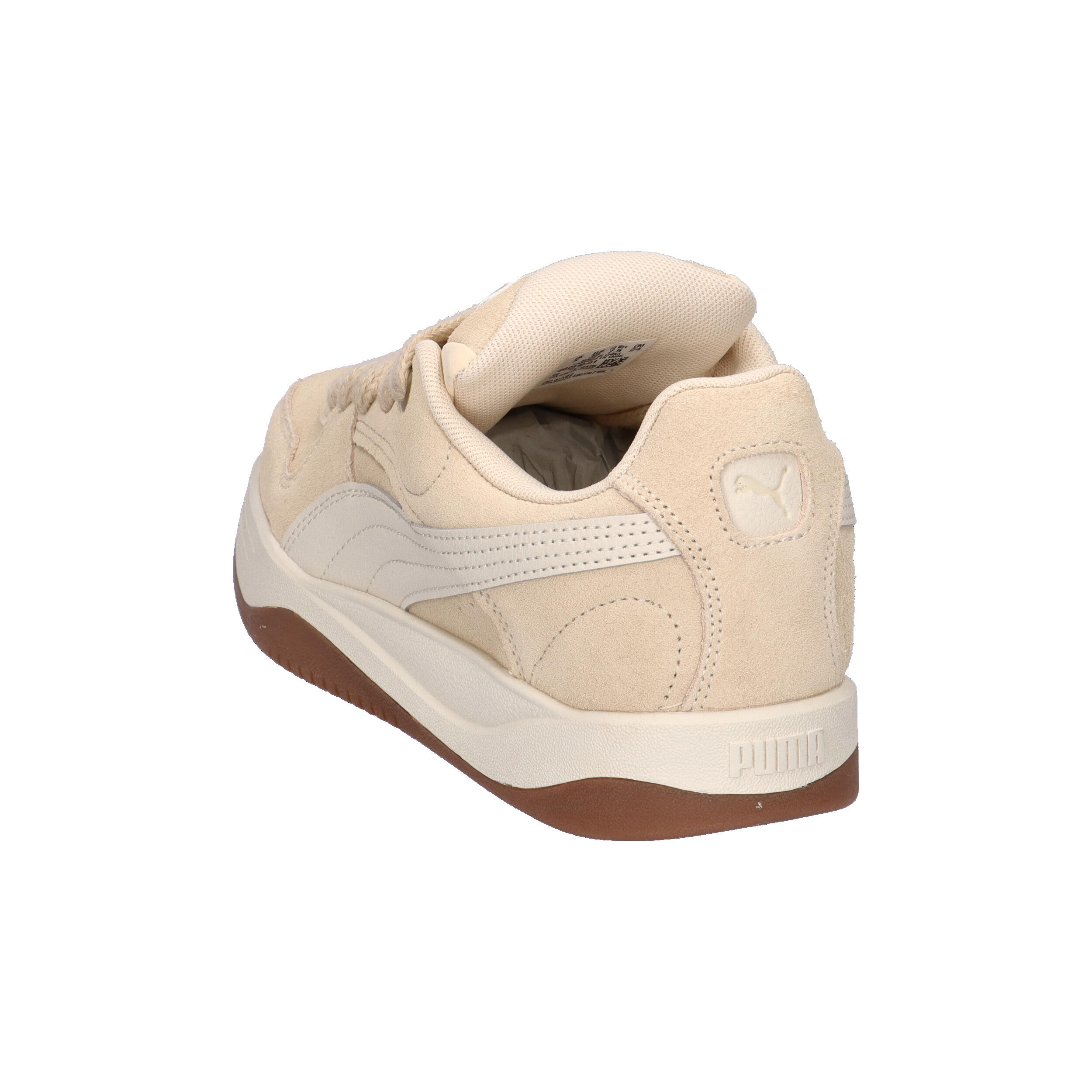 Baskets Puma Modèle Park Luna Sd Couleur Beige 4/7