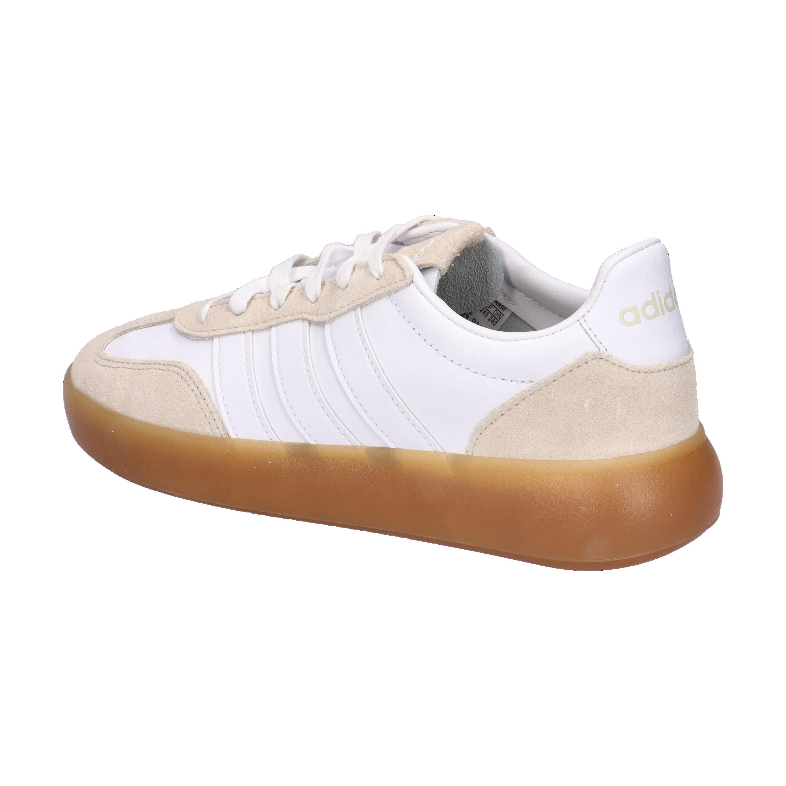 Adidas Damen BARREDA DECODE LUX Sneaker JR3529 Frauen Leder Streetstyle Weiß 11/15