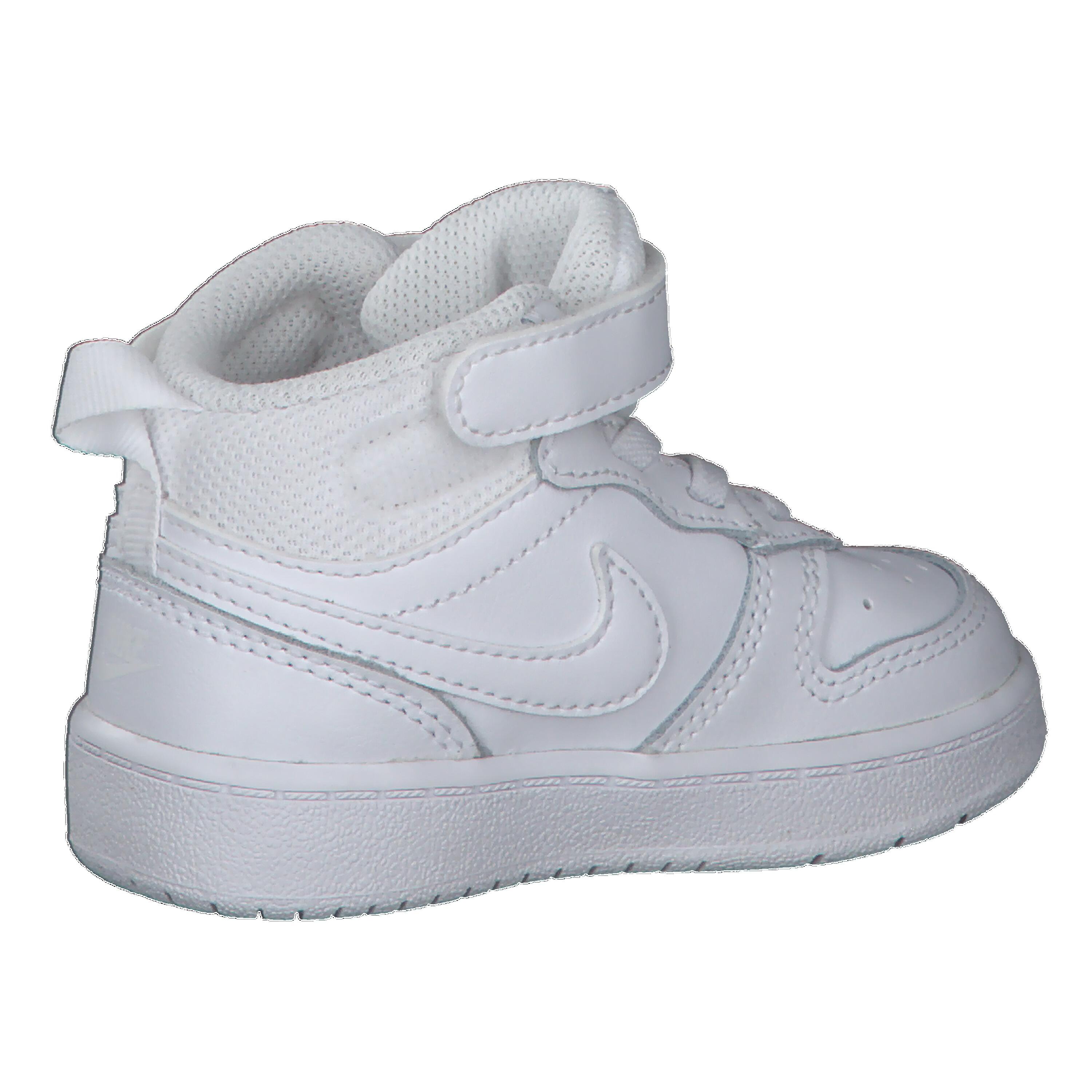 Zapatillas Nike Court Borough Mid 2, Blanco, Niños 7/7