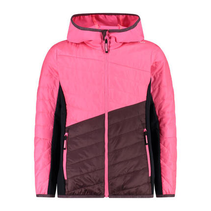 Veste de randonnée hybride à capuche fille CMP