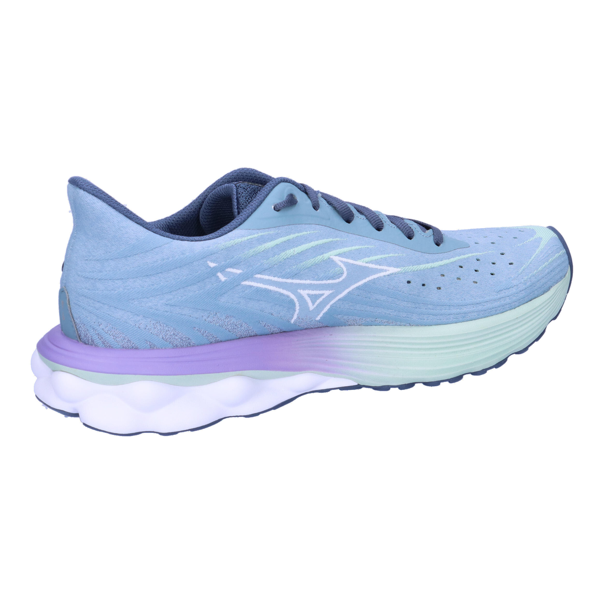 Mizuno Wave Skyrise 6 Running Shoes Blue/Purple Women's 7/7