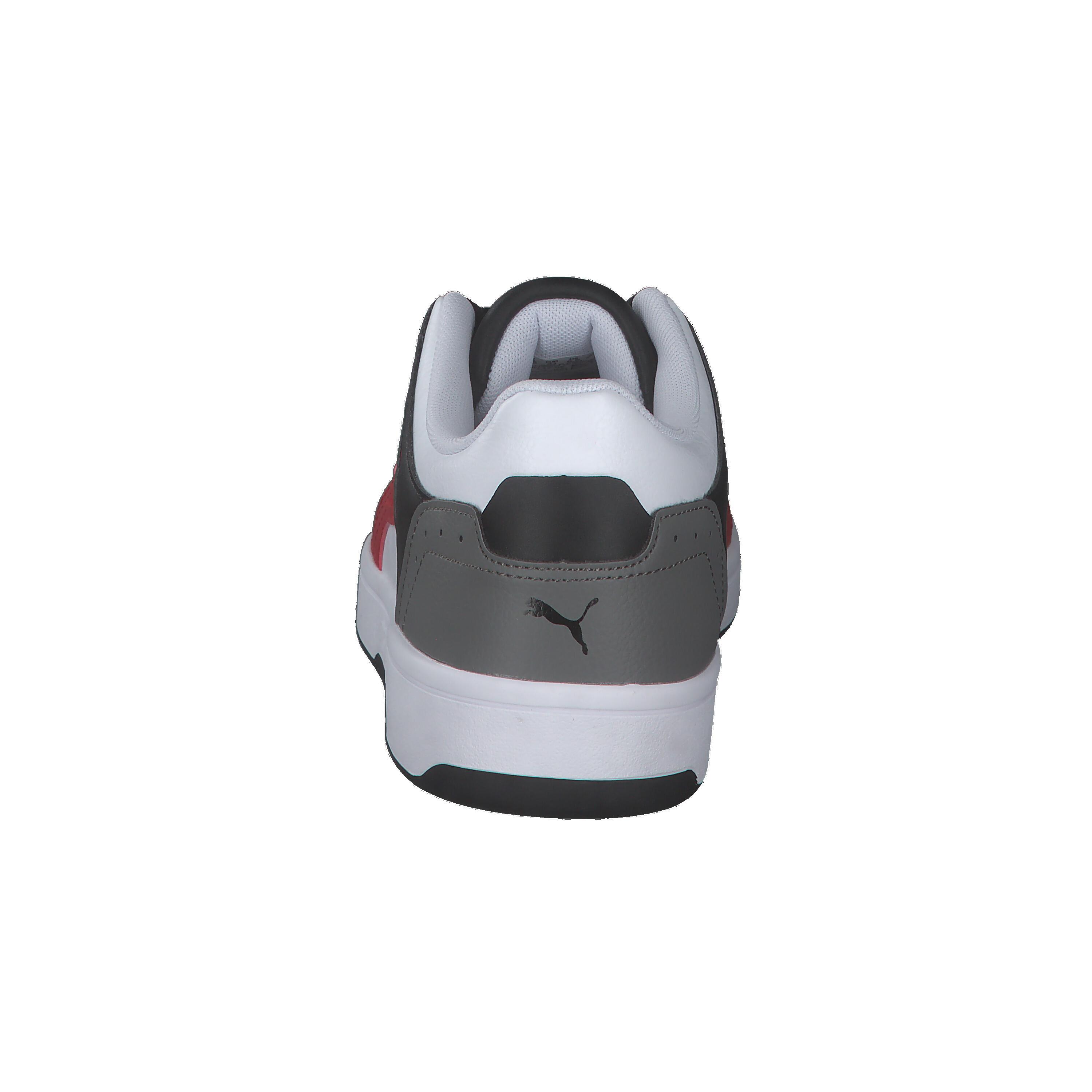 Puma Rebound JOY Low Top Herren Sneaker Sportschuh 380747 weiss rot 5/7