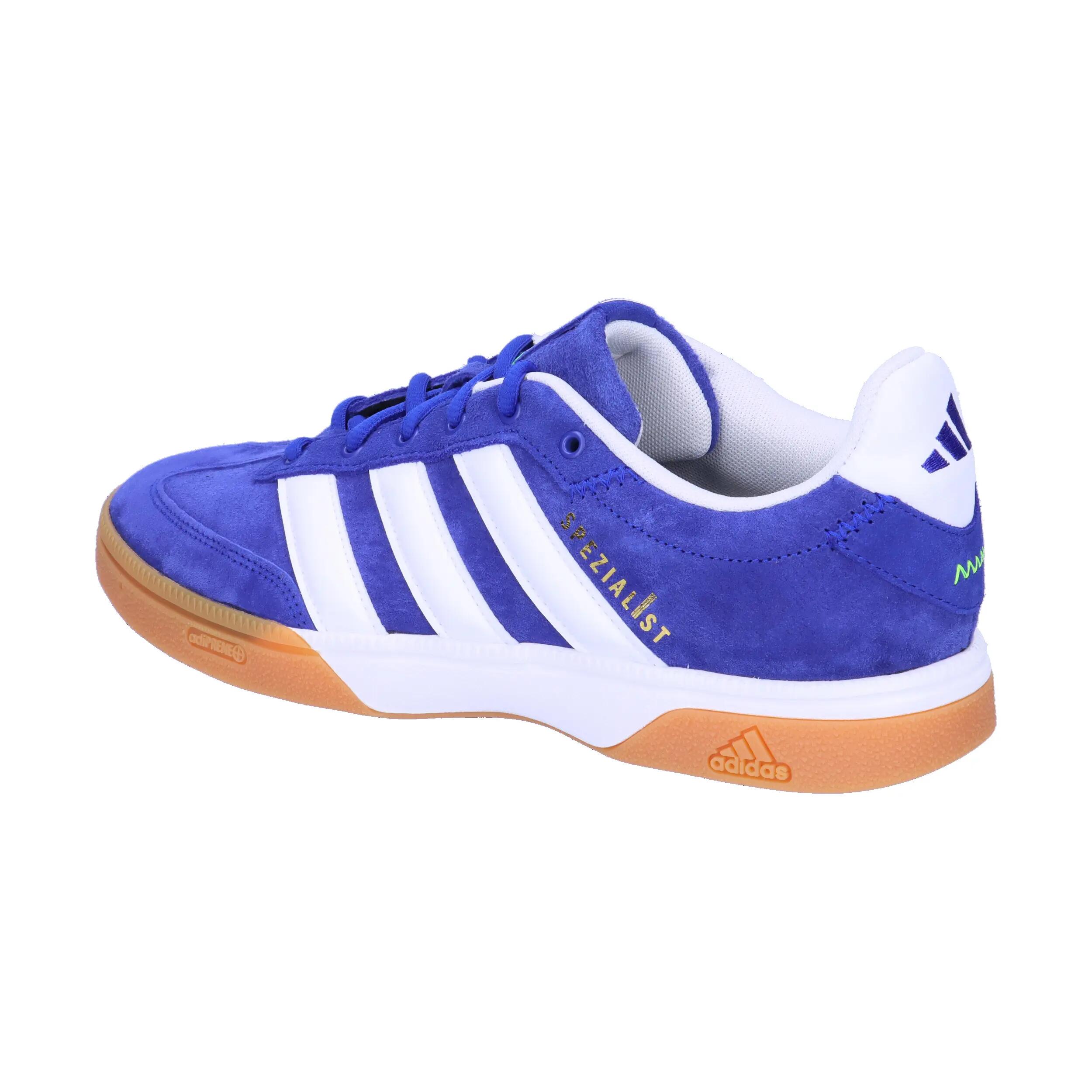 Zapatillas de balonmano adidas Spezialist Azul/Blanco 3/7