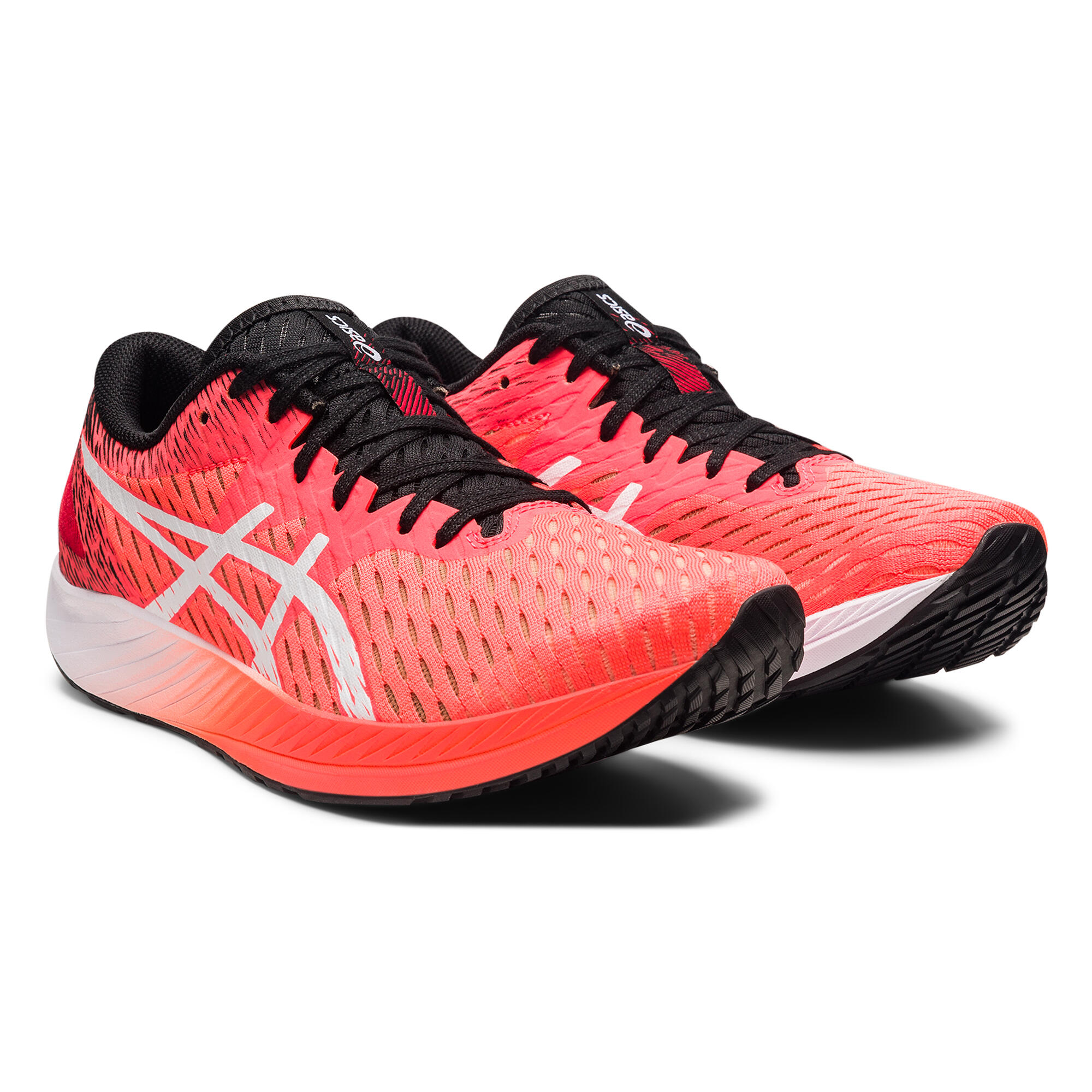 Asics Gel-Hyperspeed Womens Shoe  600 Sunrise Red/White 5/5