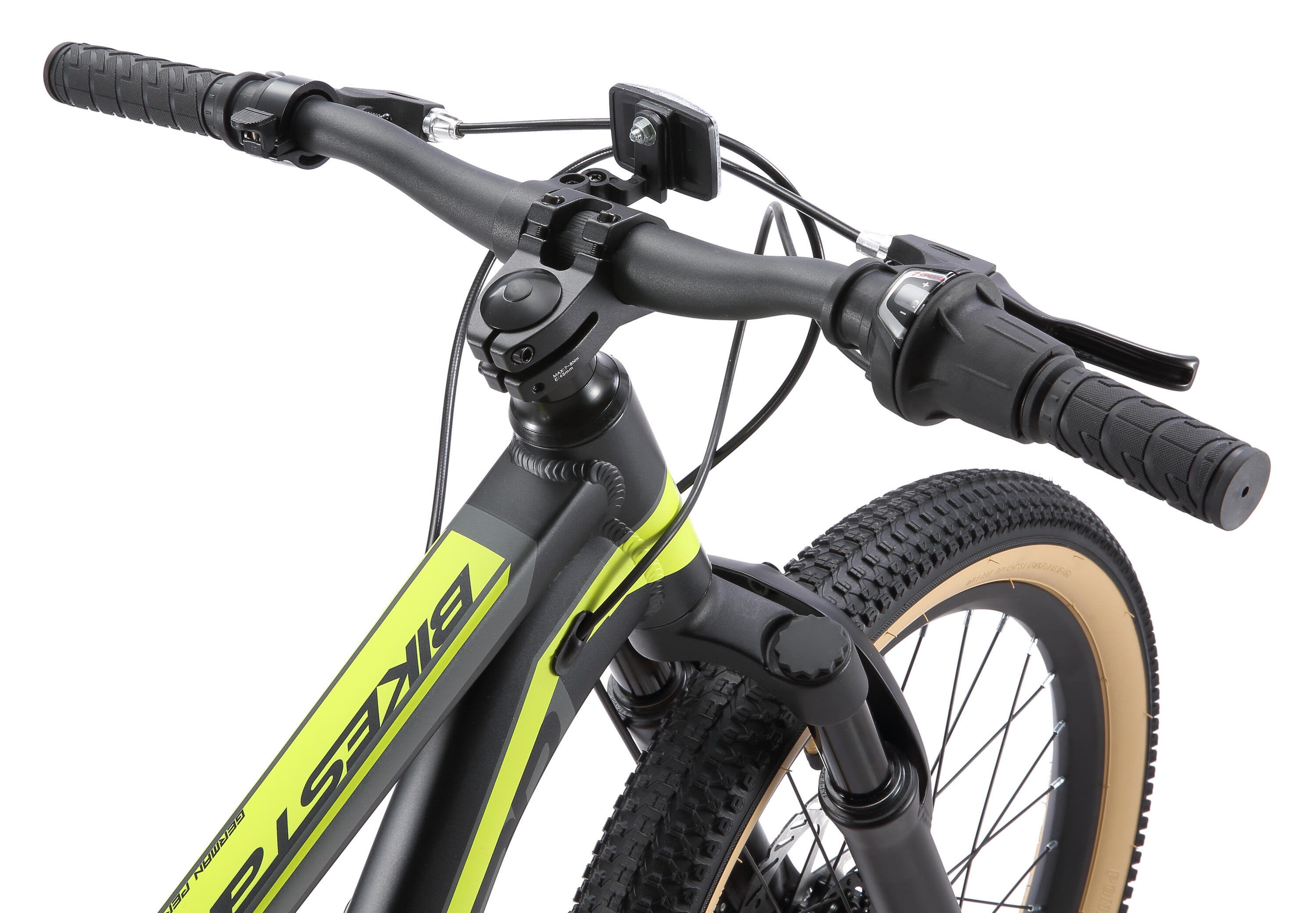 MTB 20" aluminium, Kinderrad 6 Jahre, hardtail, 21 Gang, Scheibenbremse 7/7