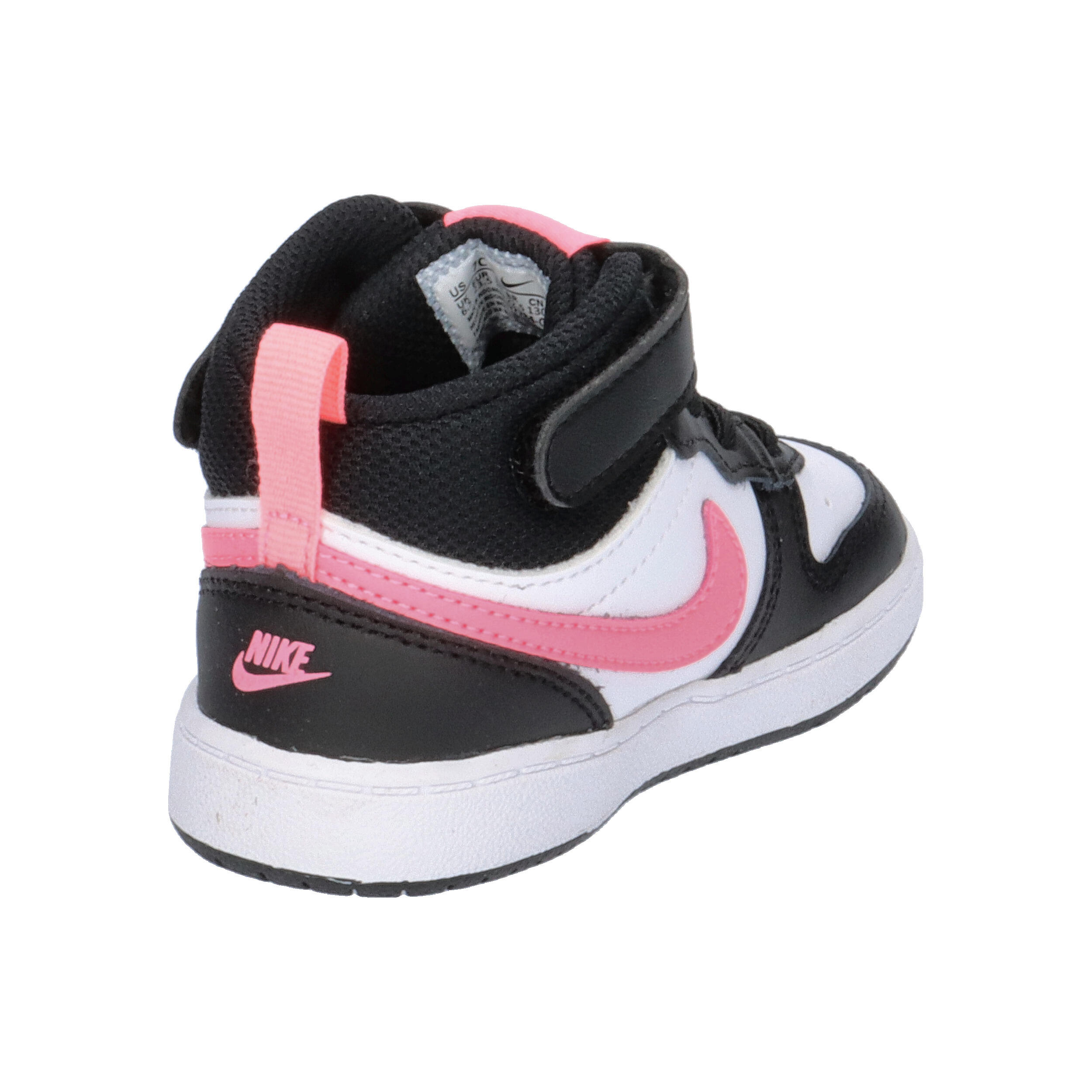 Zapatillas Niño Nike Court Borough 2 Negro 6/7