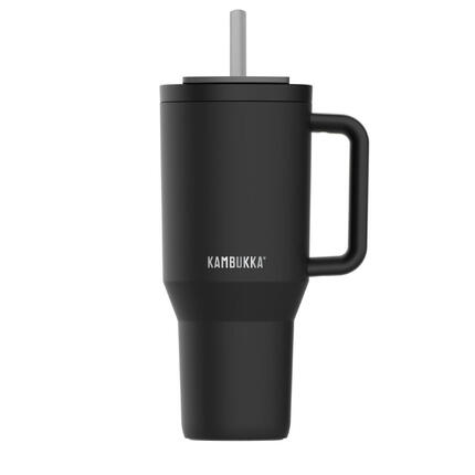 Kubek termiczny ze słomką termos podróżny Kambukka Rio Tumbler 950ml Night Rider