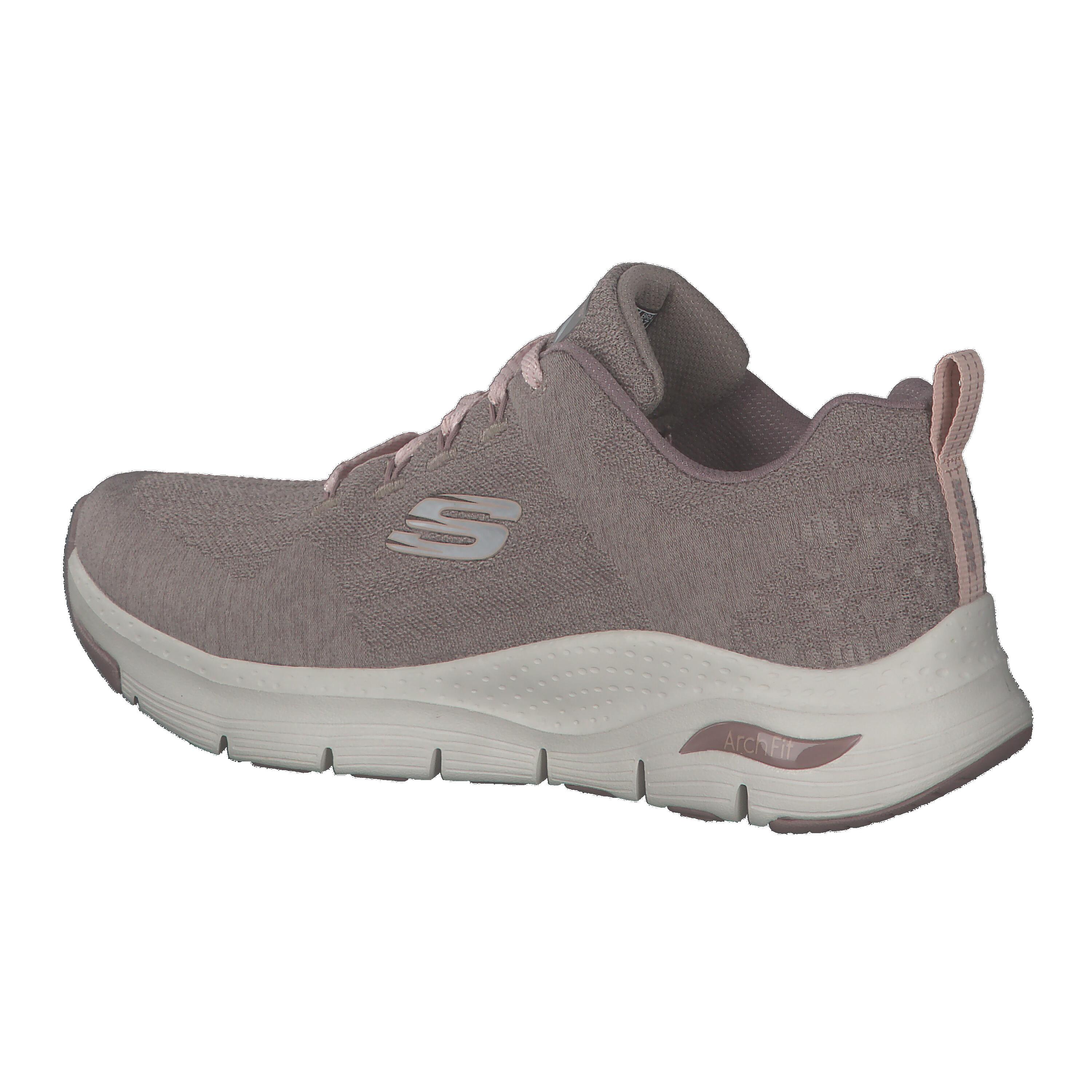 Zapatillas mujer Skechers Arch Fit Comfy Wave Marron 3/7