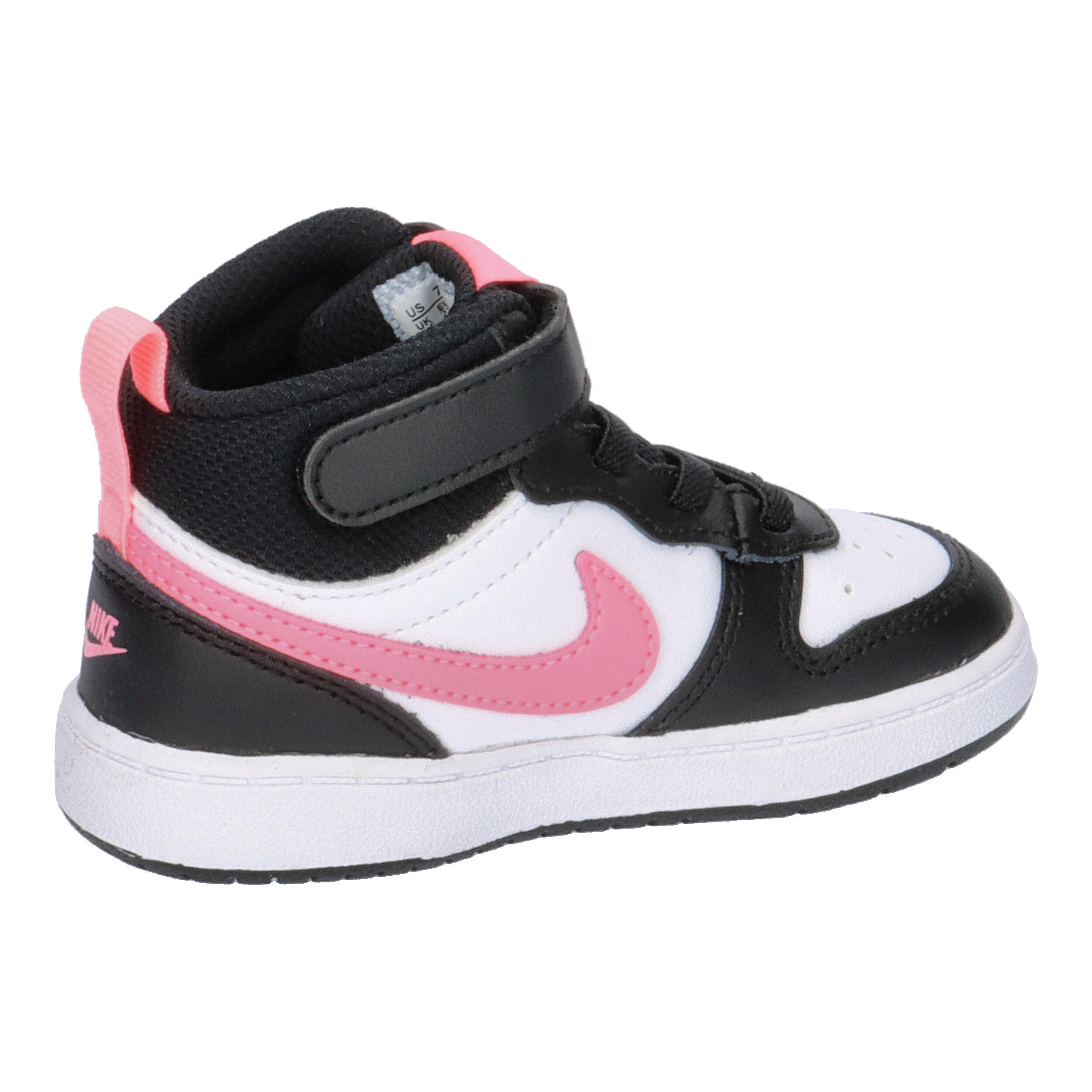 Zapatillas Niño Nike Court Borough 2 Negro 7/7