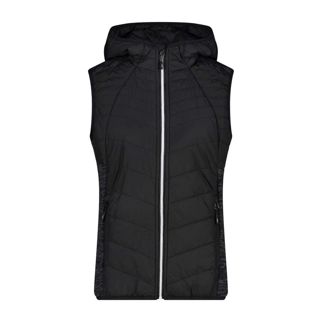 Women's sleeveless hooded down jacket CMP