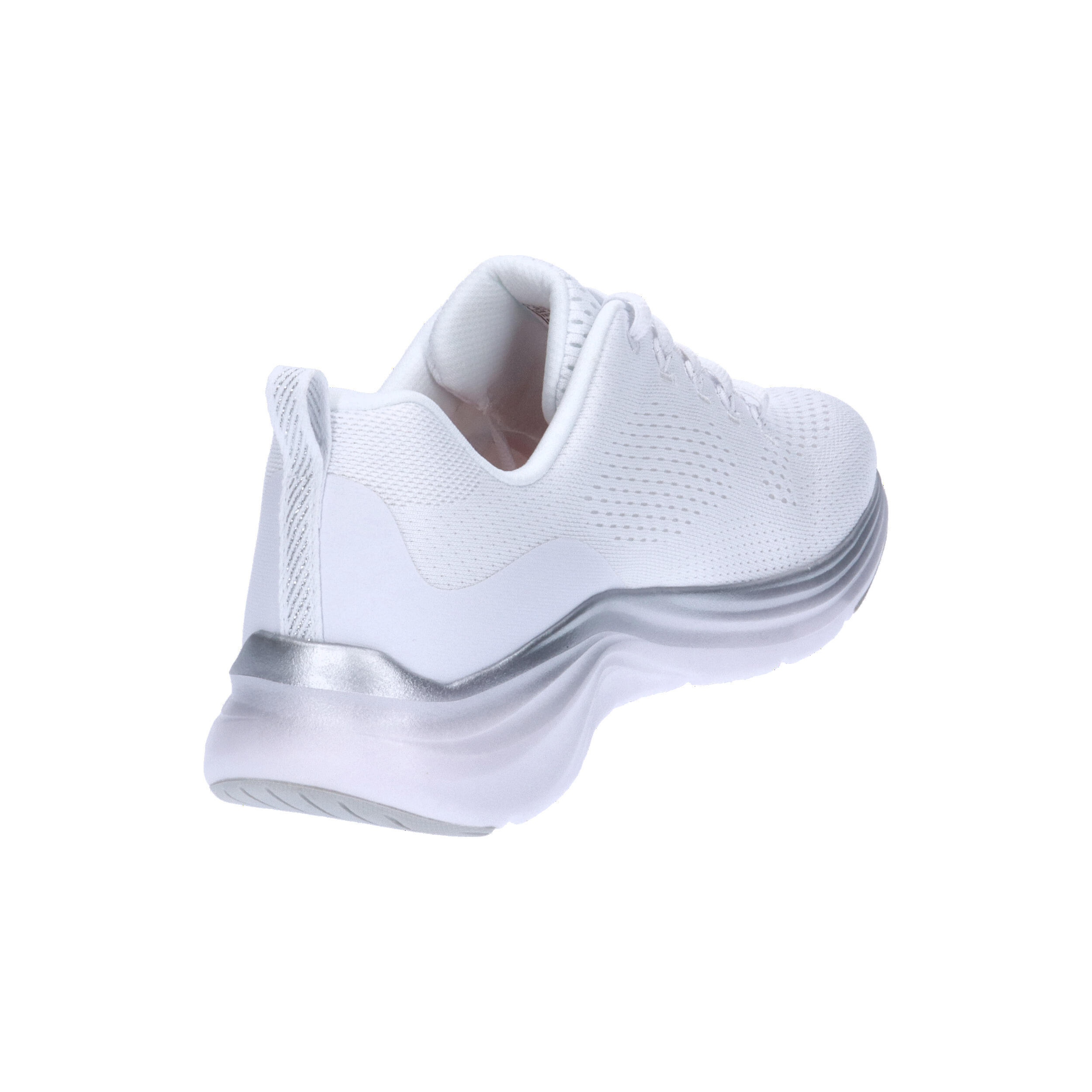 Baskets Femme Baskets Skechers VAPOR FOAM - MIDNIGHT GLI Blanc Blanc Skechers 6/7
