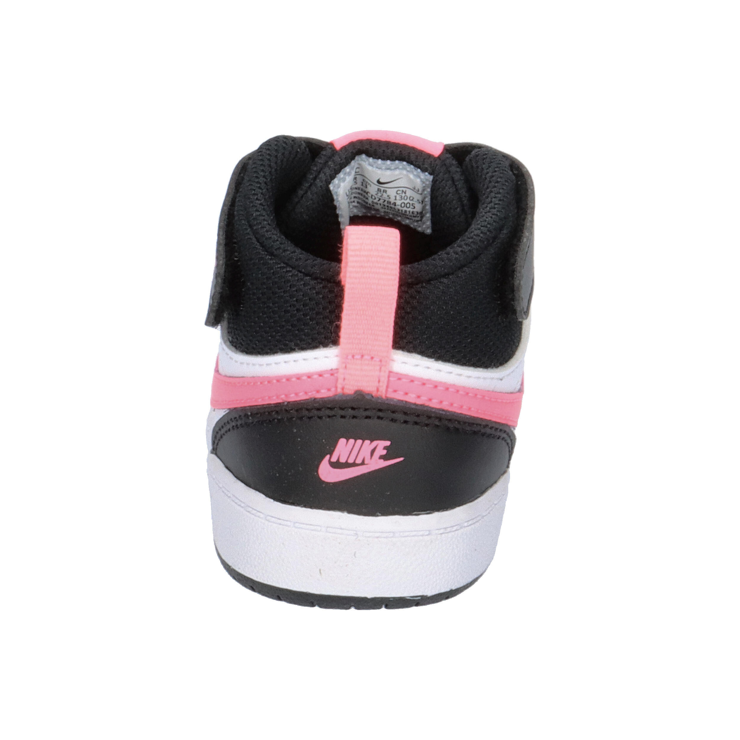 Zapatillas Niño Nike Court Borough 2 Negro 5/7