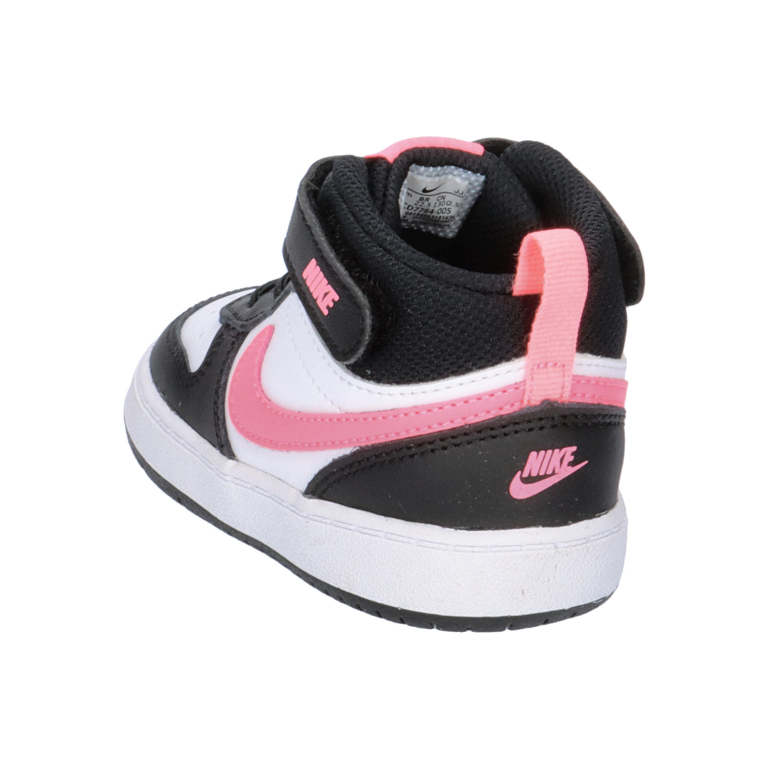 Zapatillas Niño Nike Court Borough 2 Negro 4/7
