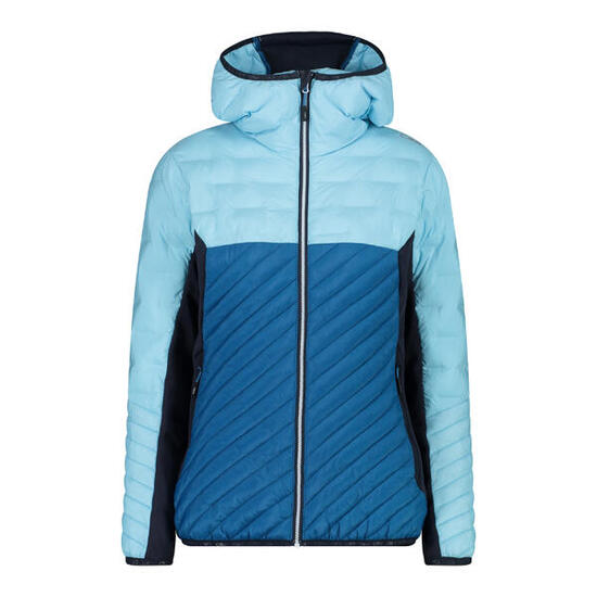 CMP Damen Steppjacke Woman Jacket Hybrid Fix Hood 33Z2546