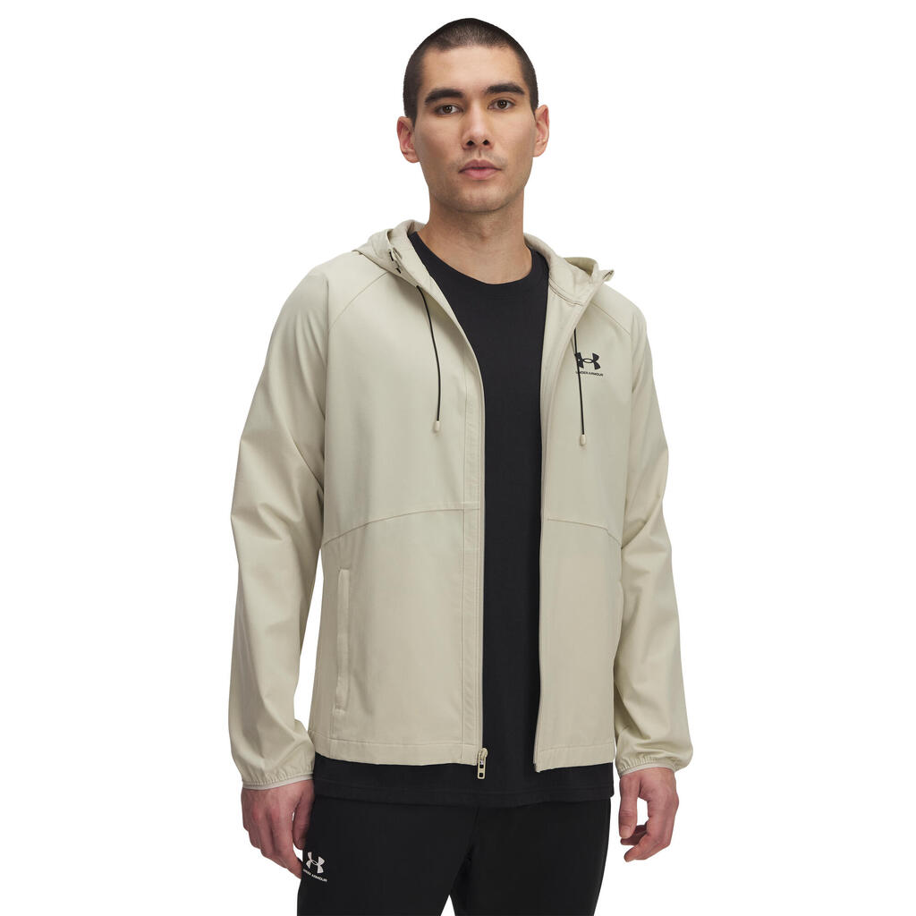 Men's Under Armour UA Stretch Beige Rain Jacket