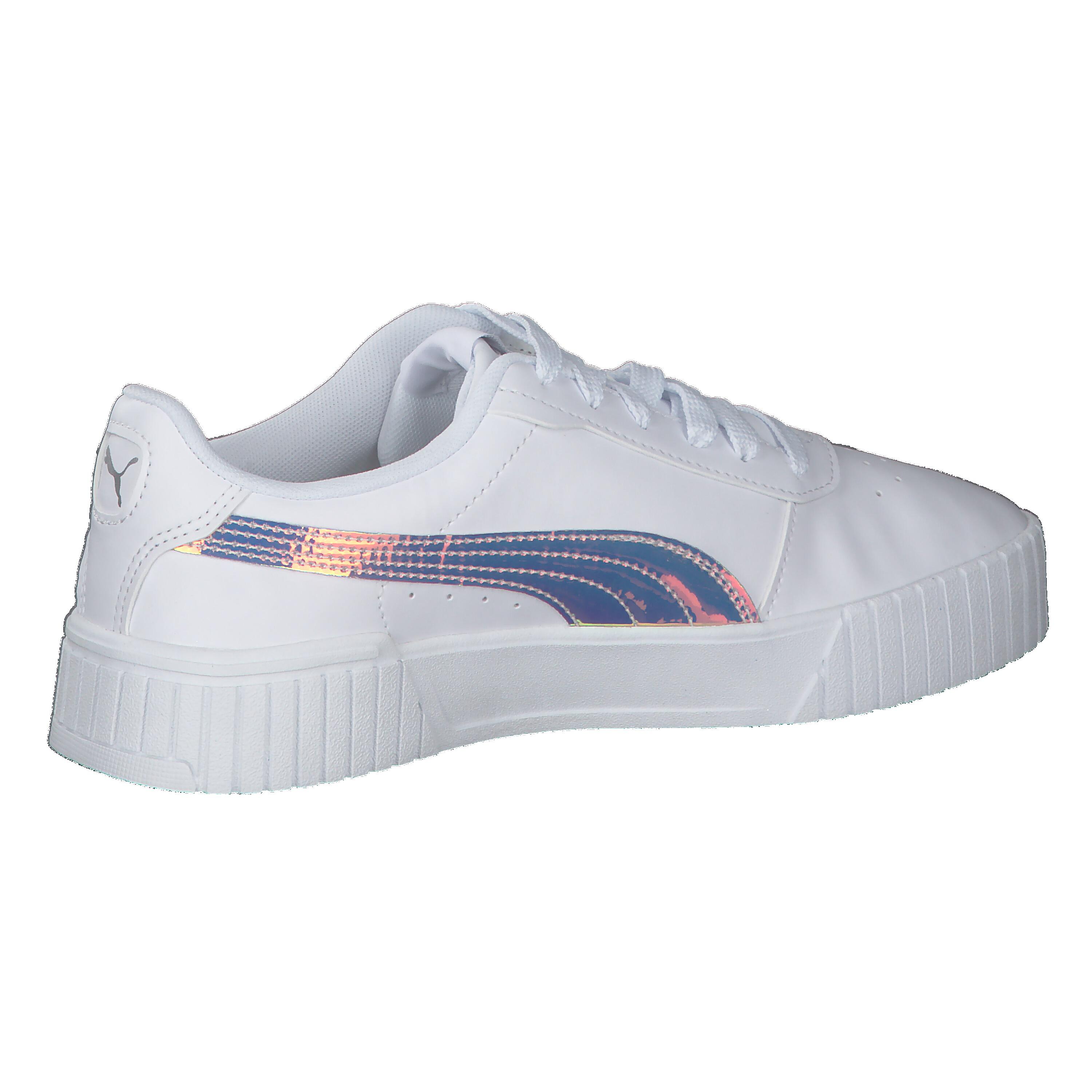 Carina 2.0 Holo Sneakers Juventude PUMA White Silver Gray 7/7