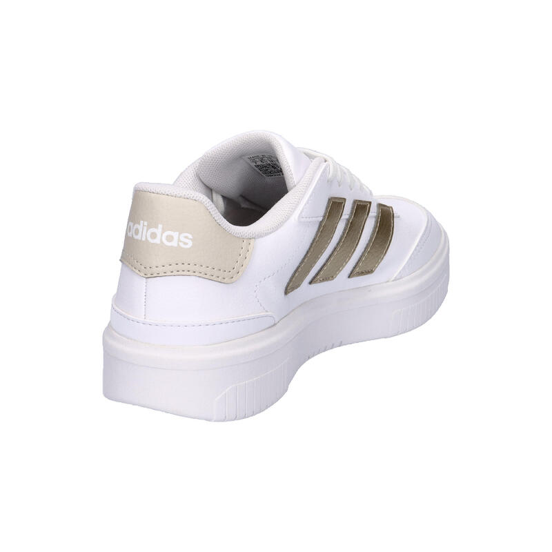 Sneaker Adidas Courtblock Bold Donna - Bianco Oro Eleganti