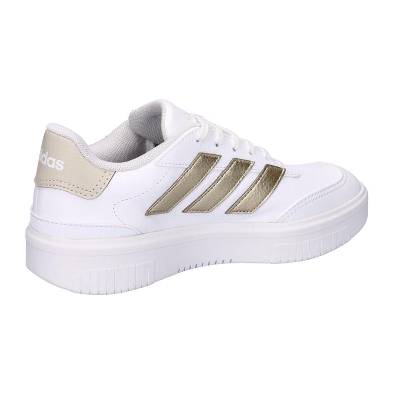 Sneaker Adidas Courtblock Bold Donna - Bianco Oro Eleganti