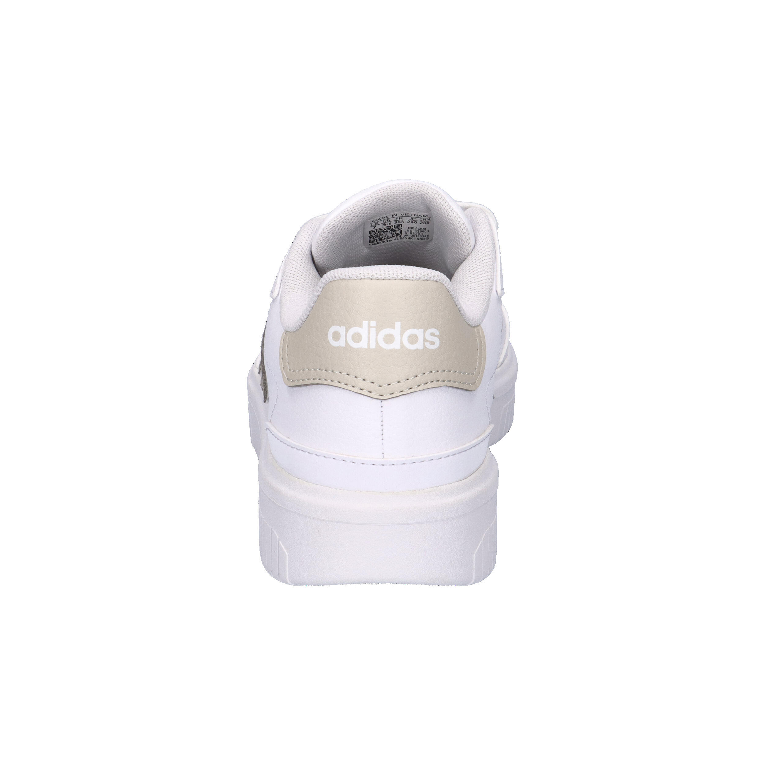 Sneaker Adidas Courtblock Bold Donna - Bianco Oro Eleganti 5/7