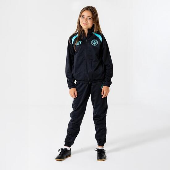 Tuta da allenamento Manchester City Kids 25/26 - Nera