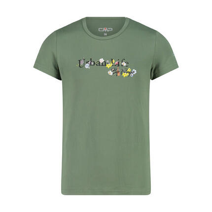 T-shirt z szerokim dekoltem dla dziewczynki CMP