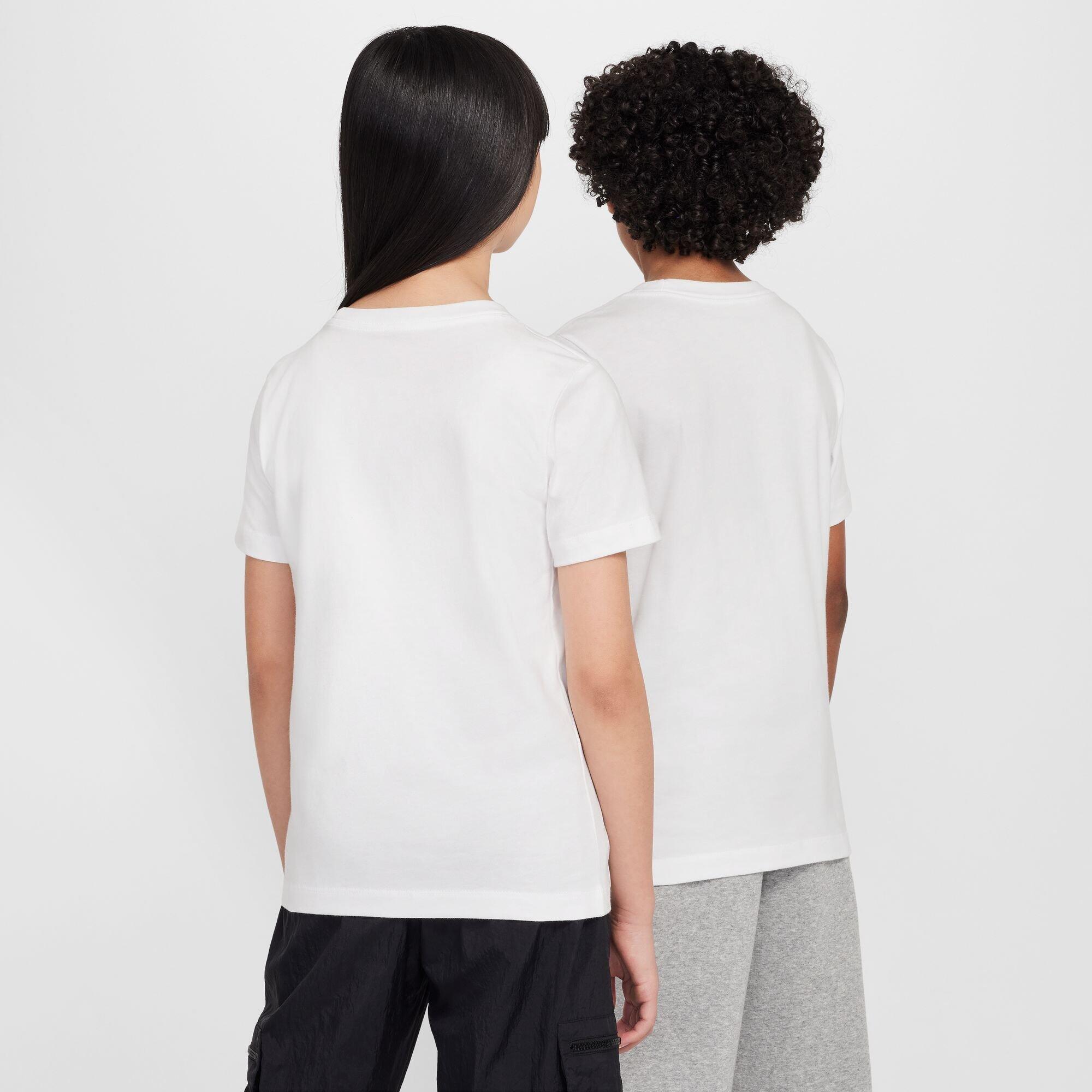 T-Shirt Enfants Nike NSW Emb Futura blanc 2/4