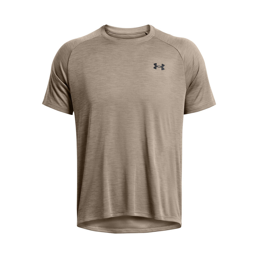 Men's Under Armour UA Tech Brown Sports T-Shirt