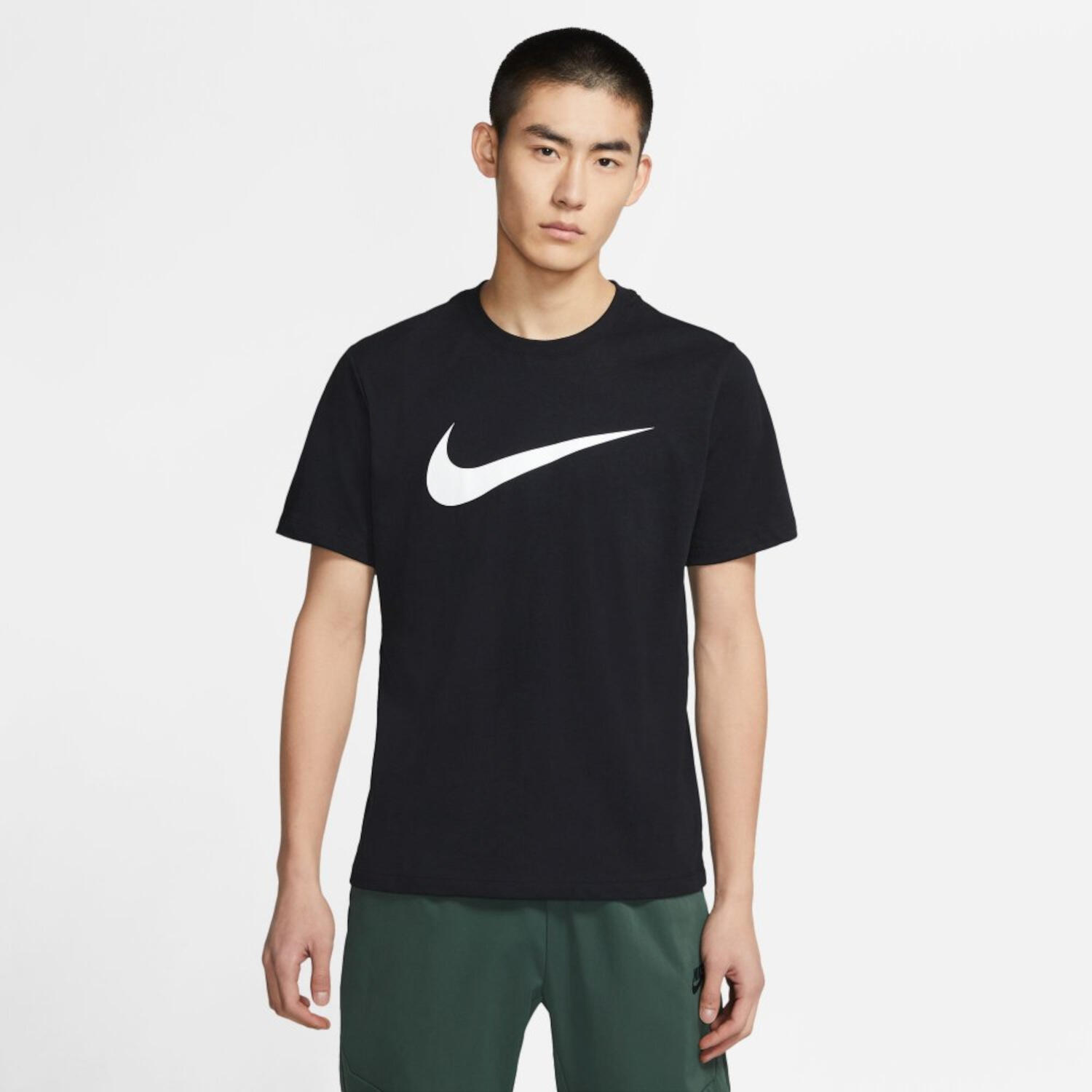 Nike - T-shirt Universel Hommes Nike Icon Swoosh - T-shirt Manches Courtes - Noir - 52 2xl - Decathlon