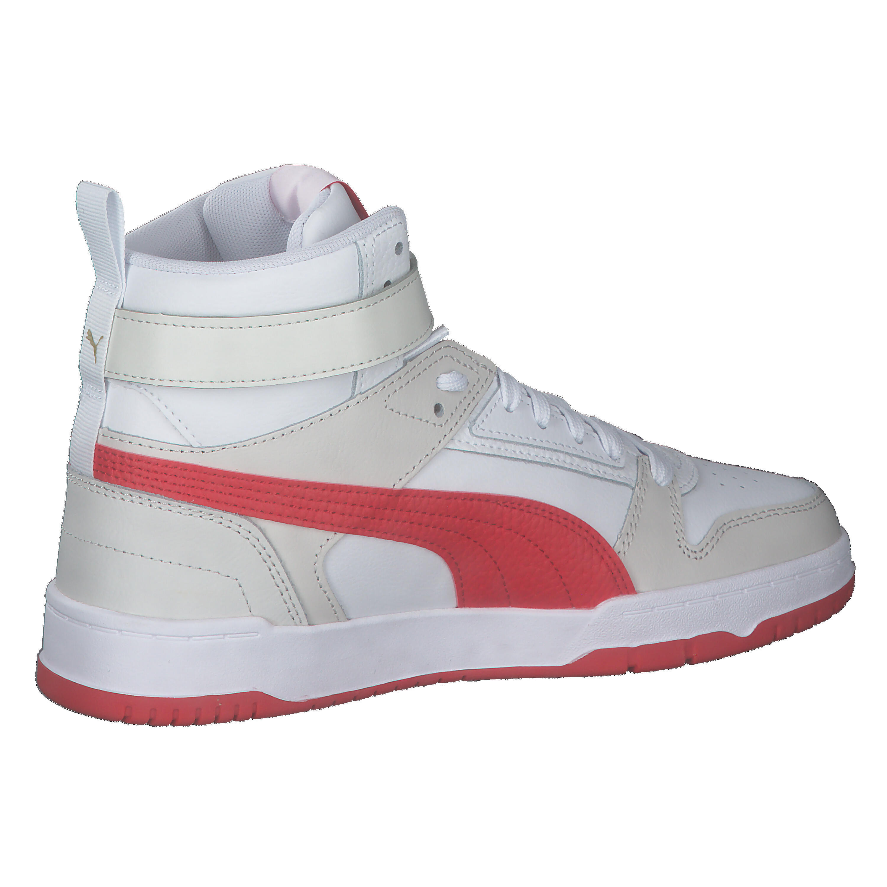 Puma RBD GAME JR Kinder Sneaker High 386172 04 weiss/rot 15/15