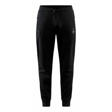 Craft Unify Pantalon de Jogging Homme - Noir, M - 100 % polyester recyclé