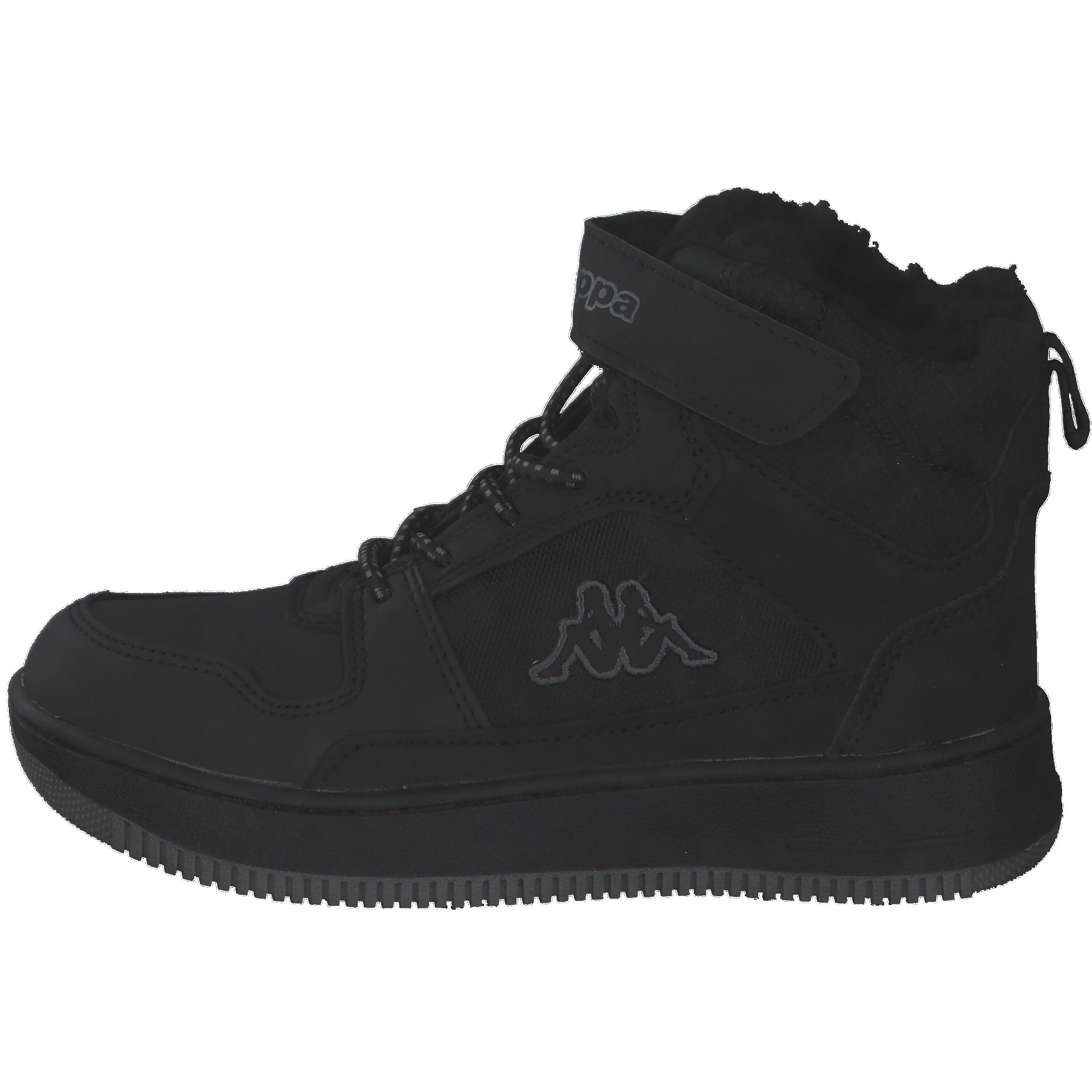 Kappa Unisex Kinder Sneaker Winterschuh gefüttert Stylecode 260991K 1111 schwarz 10/15