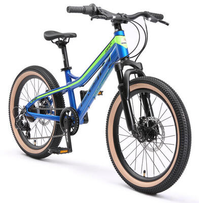 Mtb 20" aluminium. kinderfiets 6 jaar. hardtail. 21 versnellingen. schijfremmen