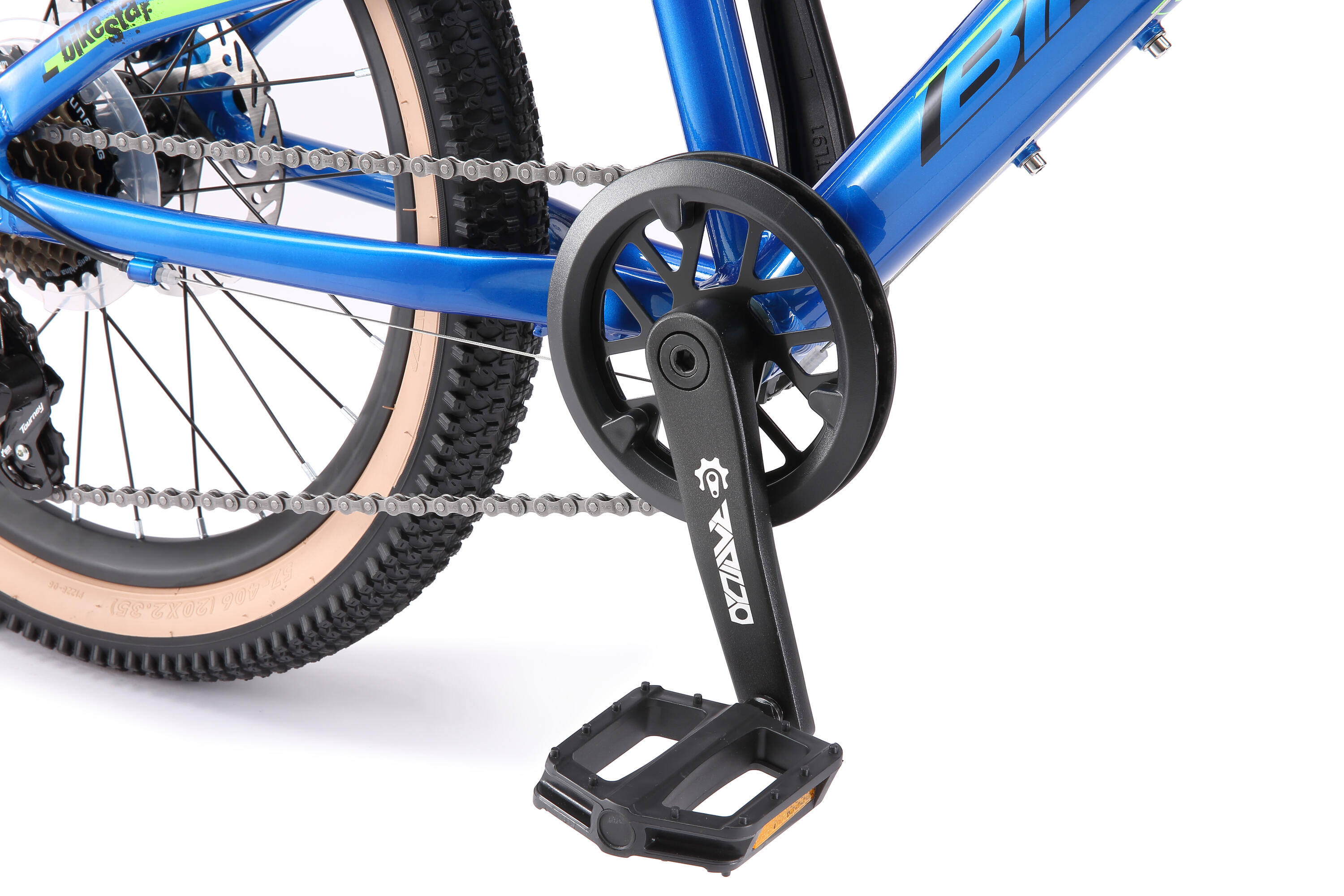 VTT 20" aluminium, vélo enfant 6 ans, semi-rigide, 21 vitesses, frein à disque 7/7