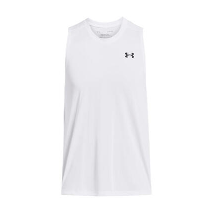 Débardeur Blanc Homme Under Armour Tech