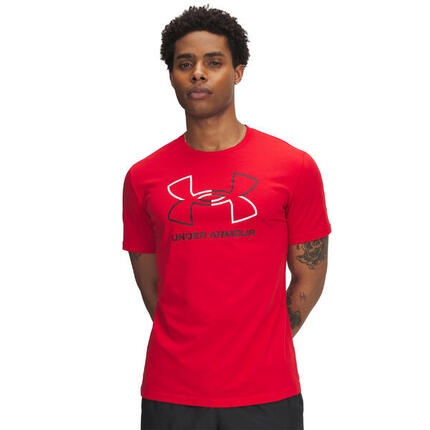 T-shirt homme Under Armour marron, col rond