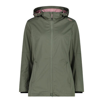 CMP Damen Softshelljacke Woman Jacket Zip Hood 39A5096