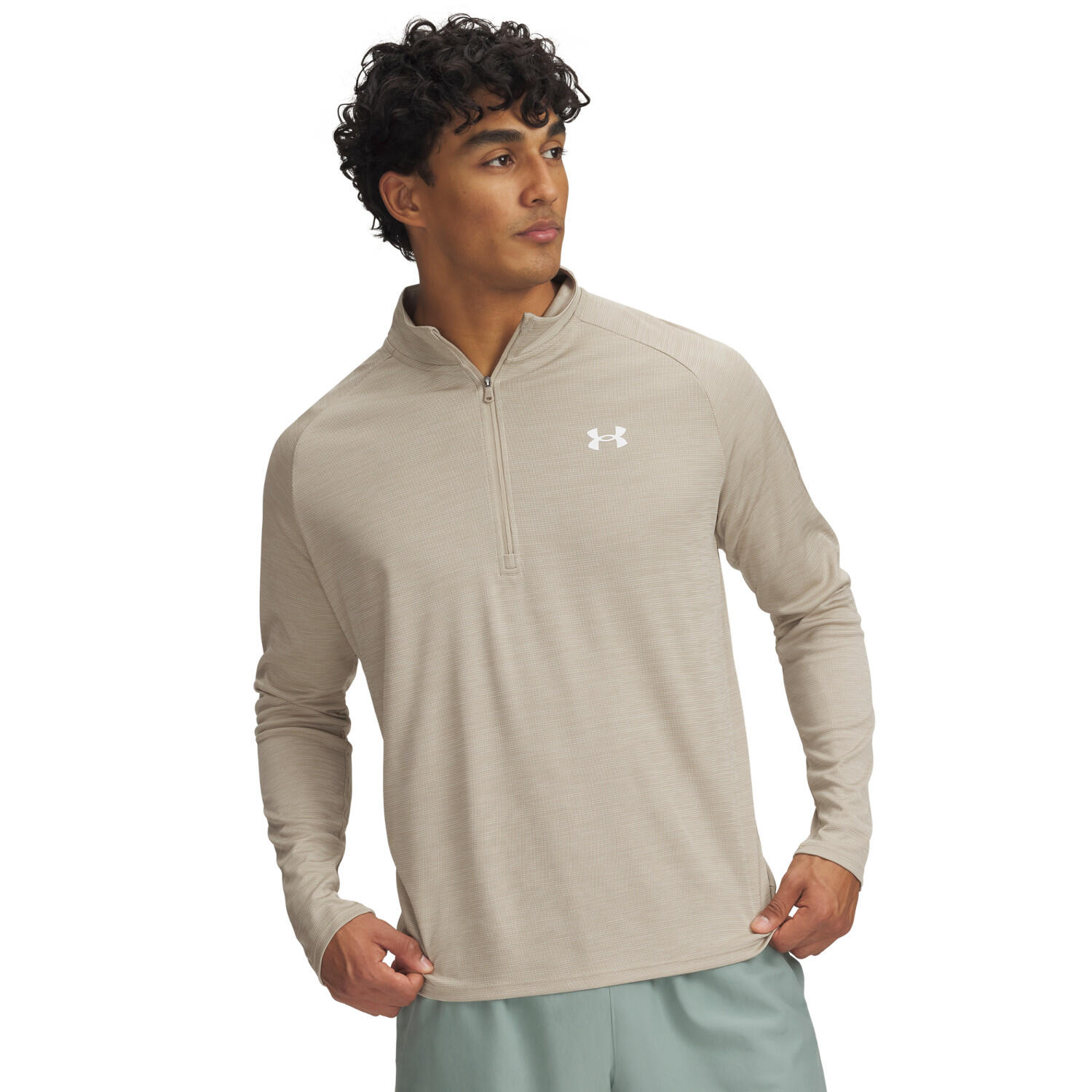 Top de treino com 1/2 fecho Under Armour Tech™ 1/2