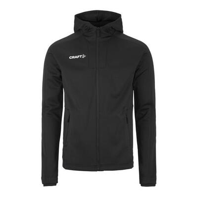 Craft evolve 2.0 jas met kap heren - zwart