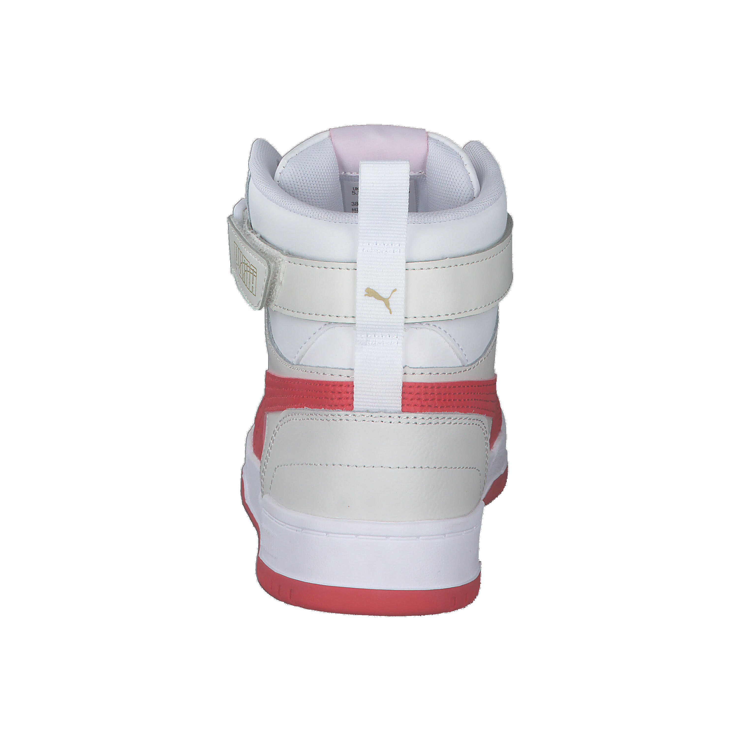 Puma RBD GAME JR Kinder Sneaker High 386172 04 weiss/rot 13/15