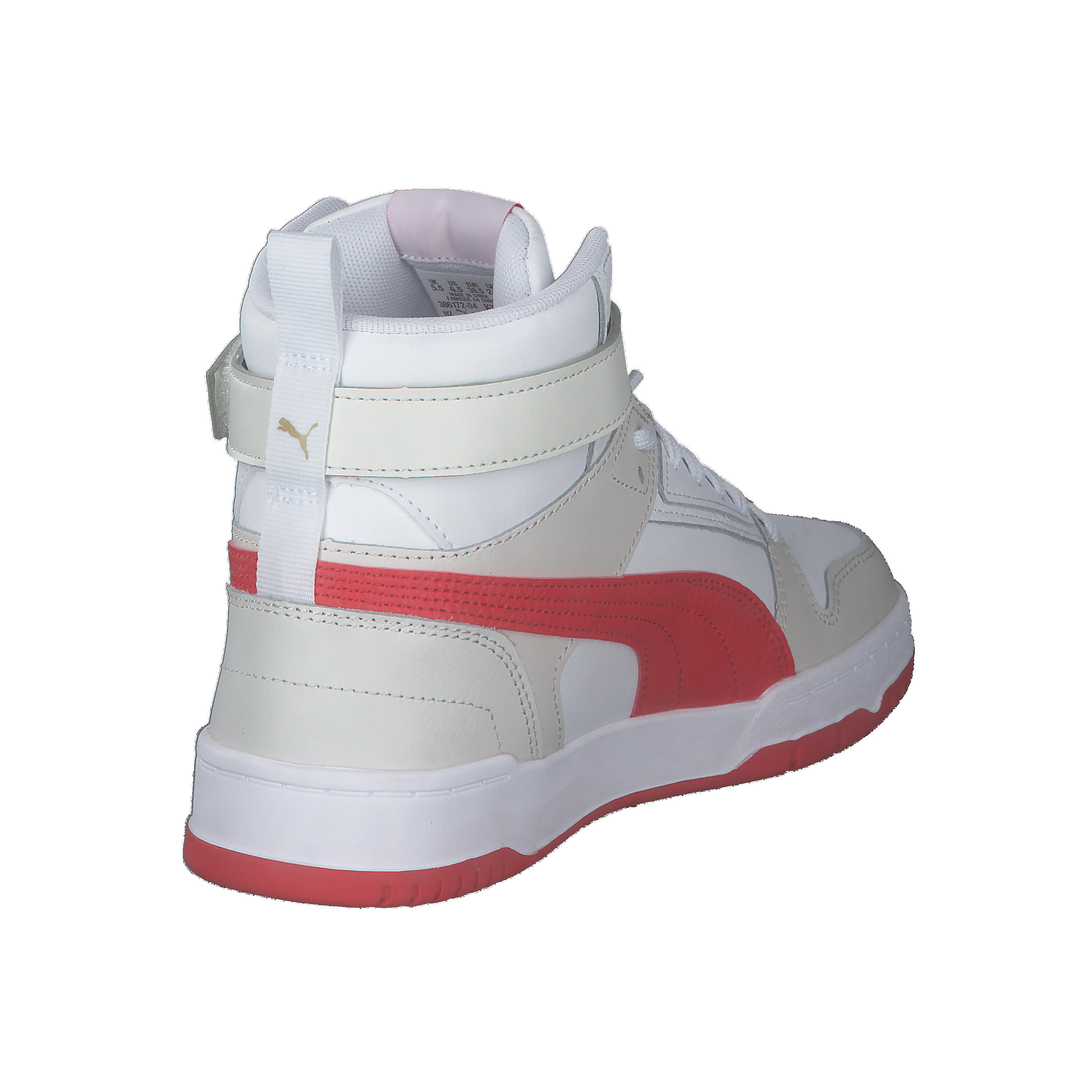 Puma RBD GAME JR Kinder Sneaker High 386172 04 weiss/rot 14/15